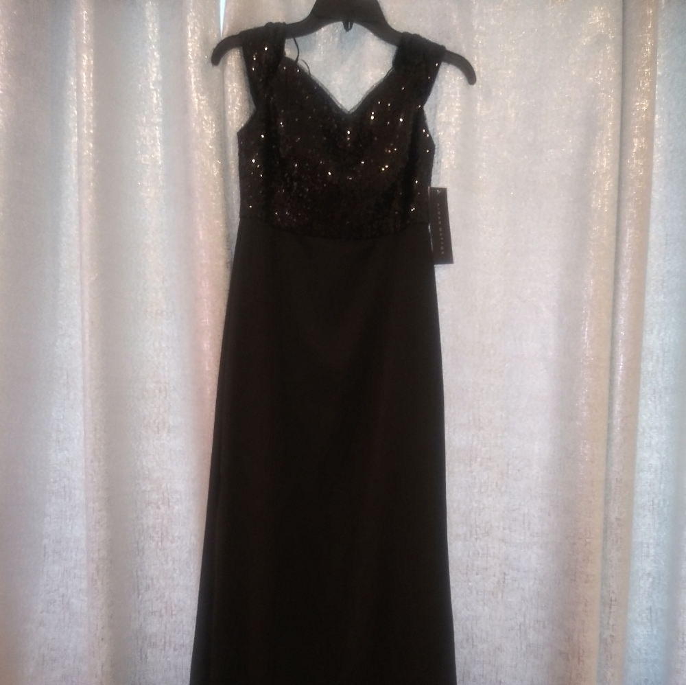 Black beautiful party dress